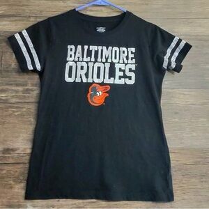 Genuine Merchandise Black and Orange Baltimore Orioles Kids Tee